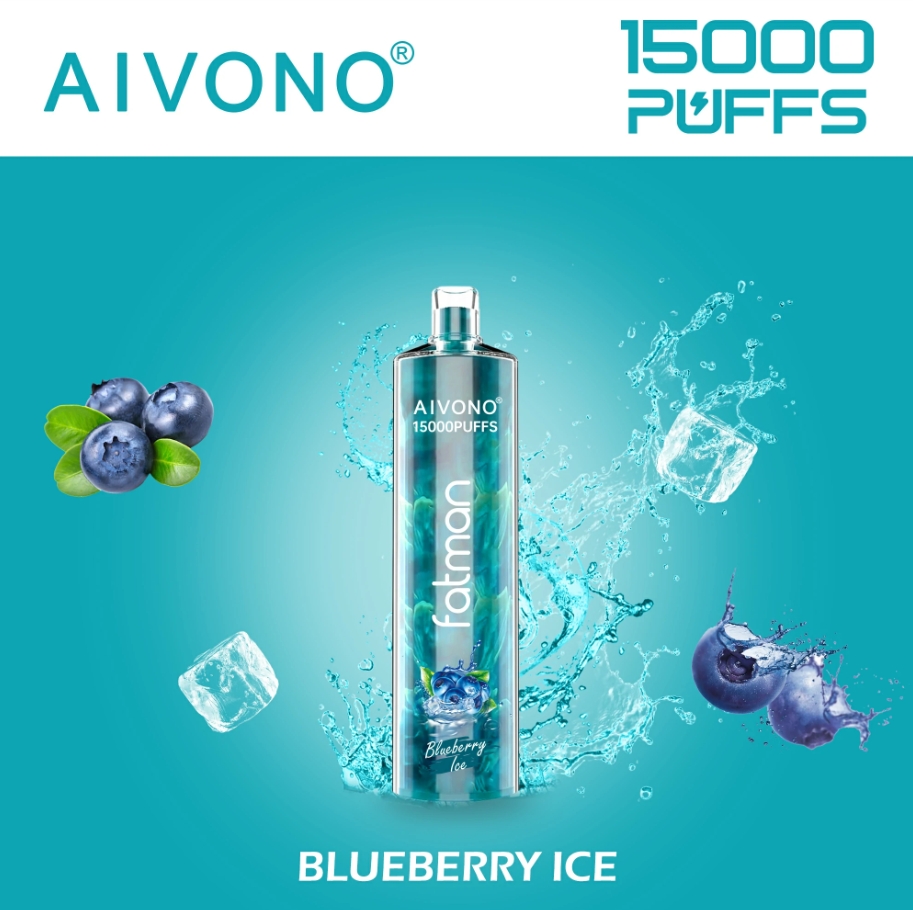 Aivono FATMAN 15000 Puffs Vape - Blaubeereis: Eine frische Brise im &ouml;sterreichischen Vaping-Markt 2025